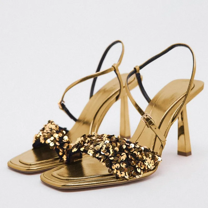 BURBERRY 26S HIGH-HEELED SANDALS 70 MM IN CREAM WHITE CALFSKIN AND SUEDE