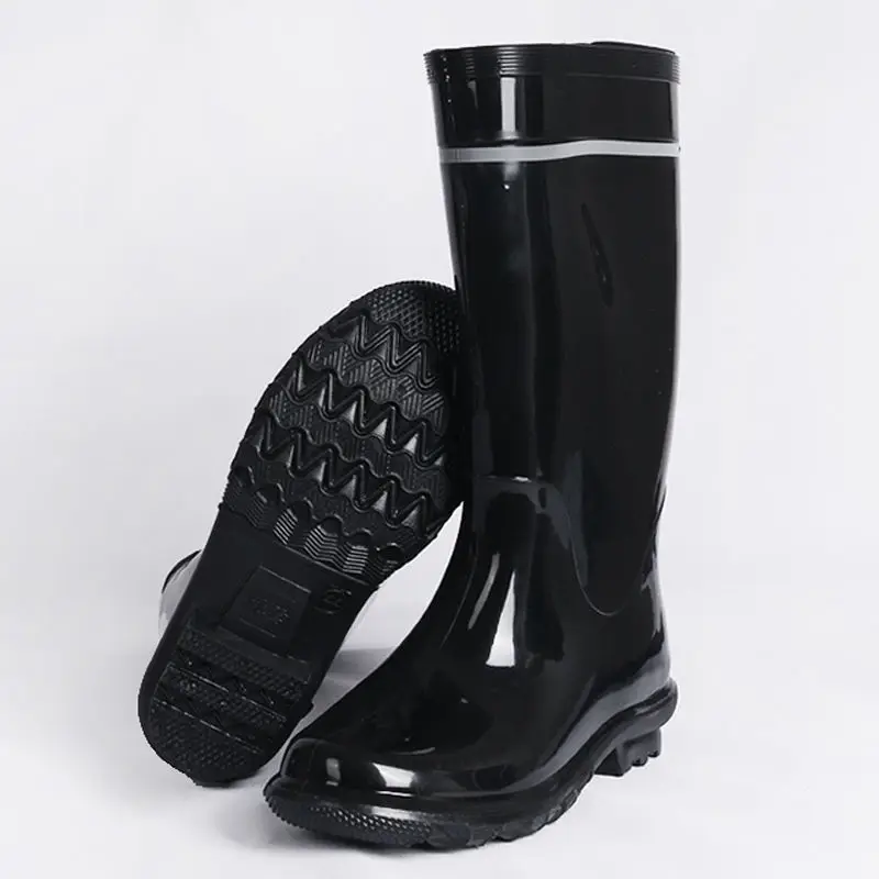 Waterproof Rain Boots For Men, Pvc And Silicone Work Footwear_voghion.com