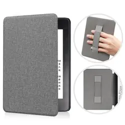 Premium Magnetic Protective Handle Case with Hand Strap - C2V2L3 2022 6inch (Grey)