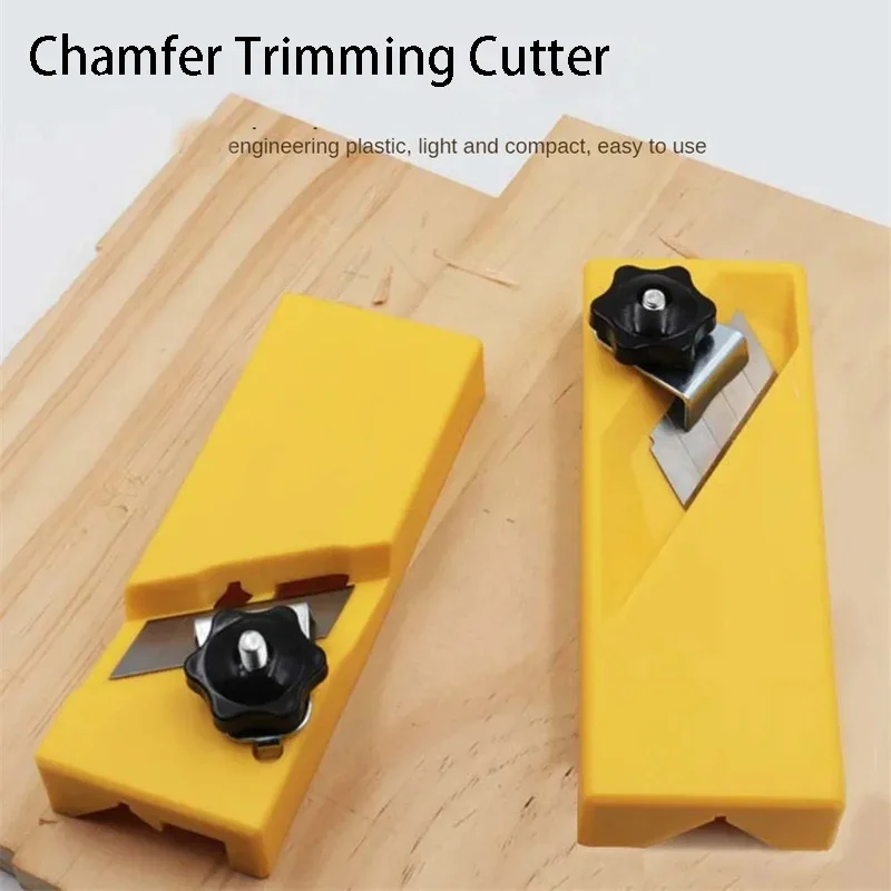 Woodworking Hand Tools Wood Trimming Tool Woodworking Gypsum Board Planer Tool Drywall Edge Chamfer Hand Planes Box 45/60 Degree Hand Plane Drywall Edge Trimmer Chamfer