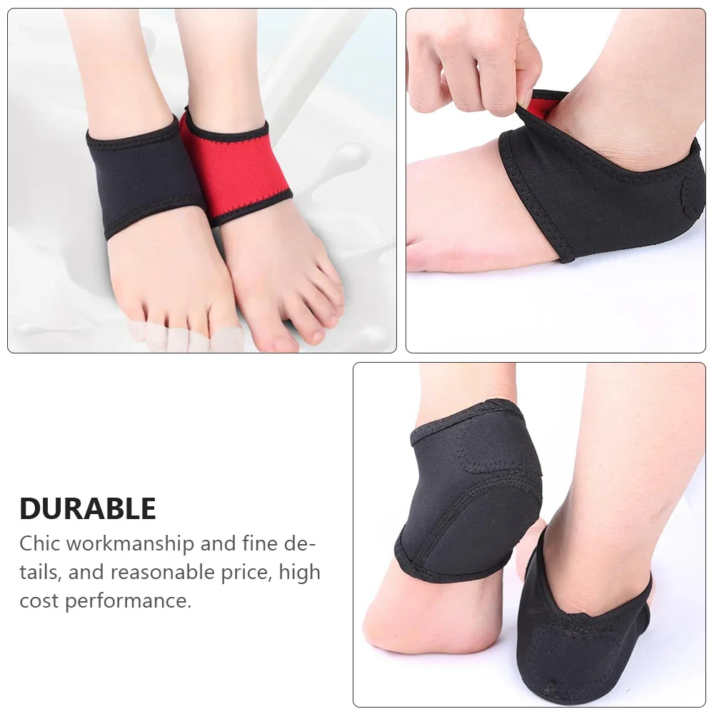 1Pair Plantar Fasciitis Heel Protectors Heel Cushion Support for Pain Relief Achilles Tendinitis Foot Pain Dry Feet Heel Protectors