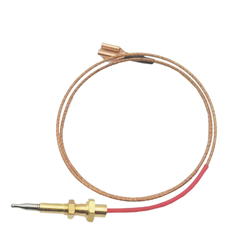 Gas Fireplace Cooker Thermocouple Griddle Stove Parts Temperature Sensor Burner Accessories Flame Fail Safe Wire 65cm