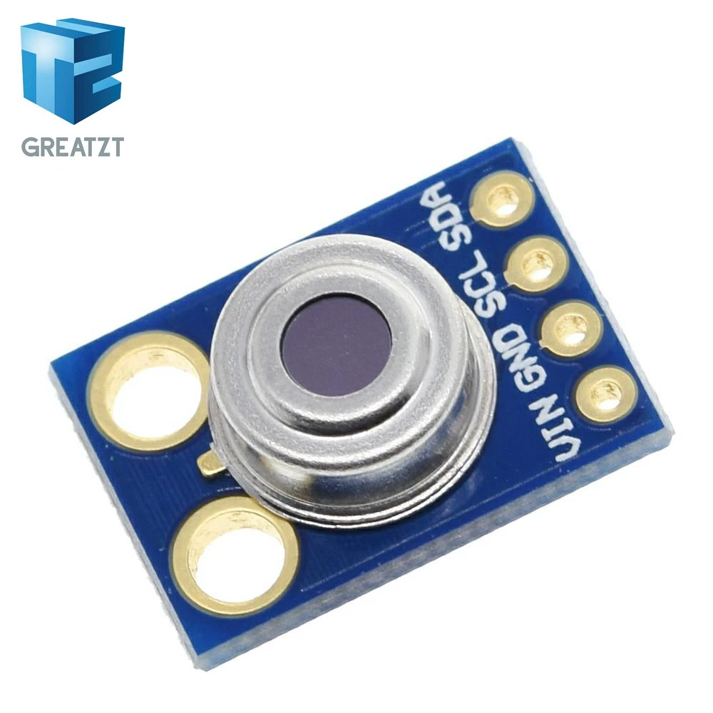GREATZT 1/2PCS GY-906 MLX90614ESF Neues MLX90614 kontaktloses Temperaturmodul für Arduino-kompatibel