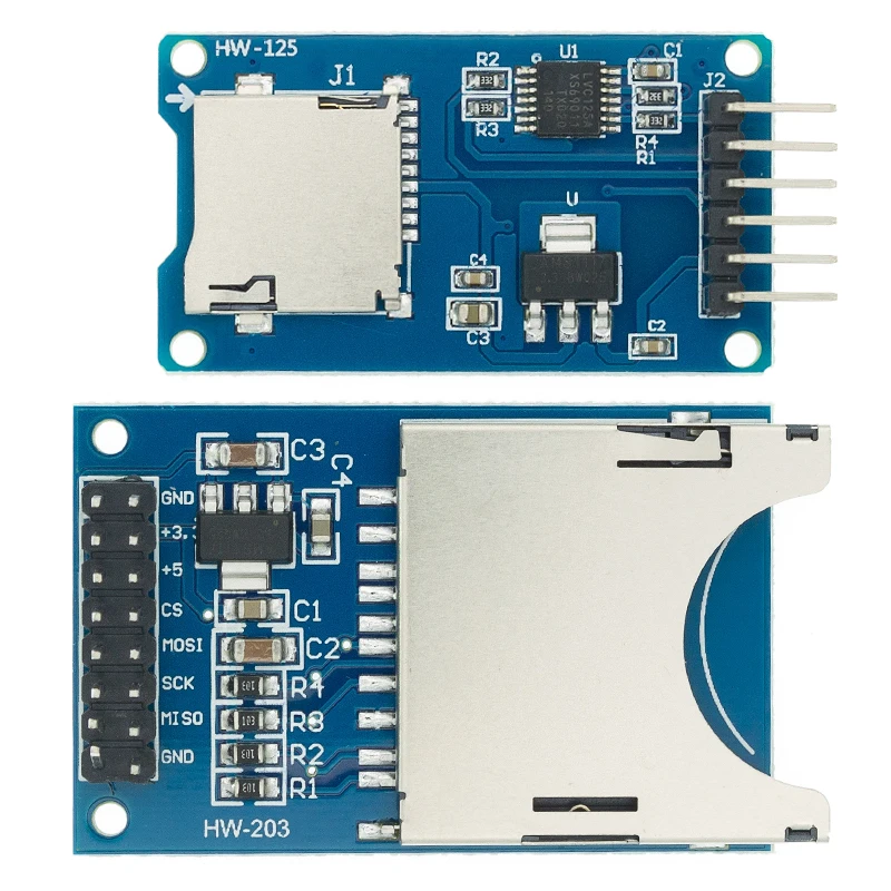 Mini Micro SD Storage Expansion Board TF Card Memory Shield Module SPI ...