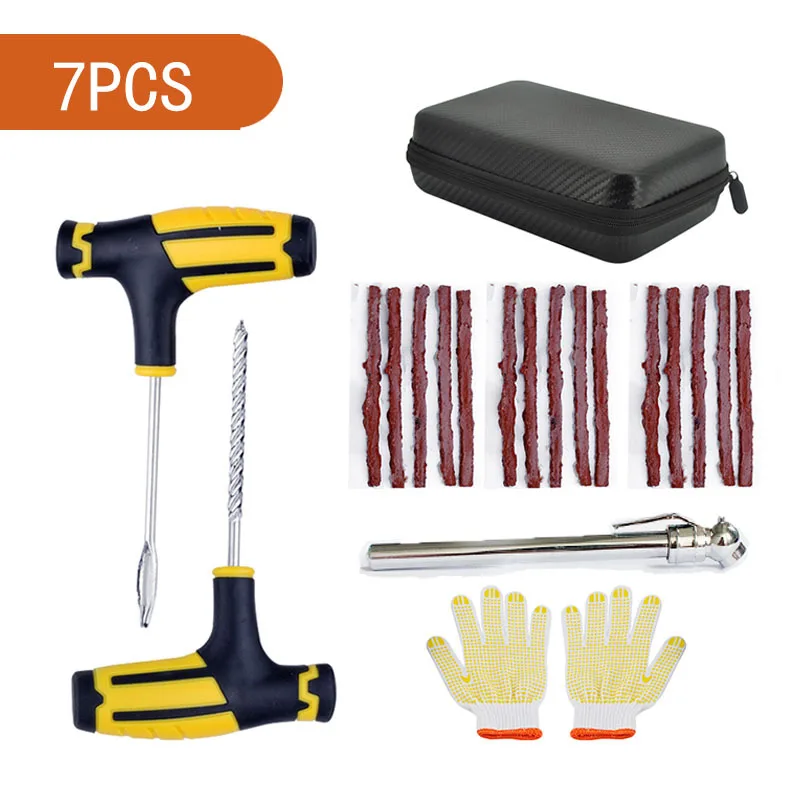 

Car Vacuum Tire Repair Tool Motorcycle Electric Vehicle Special Repair Tire Repair Set Car Tire Repair Tool