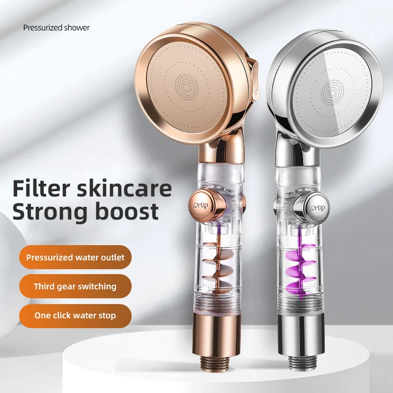 pommeau de douche turbocompresse trois buse douche accessoire reve 04