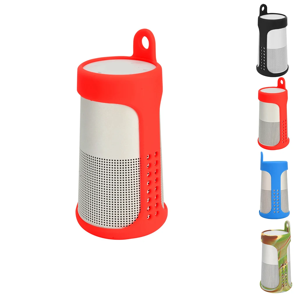 Sostituzione Per Bose Soundlink Revolve Speakers Custodia In Silicone Portatile Hanging Cover Protector