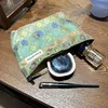 Chinese Style Artistic Makeup Bag Portable Skin Care Products Storage Ethnic Style Hand Bag Gift Washing Wedding Embroidery Bag 2