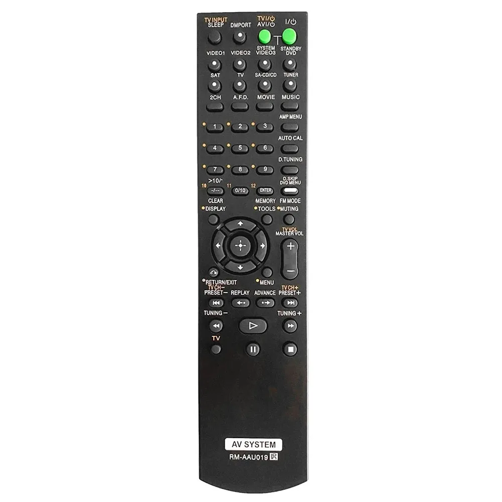 For SONY Audio/Video Receiver AV System Remote Control New RM-AAU019 TR-DG500 STR-DG910 STR-DG900 STR-DA1200ES RM-AAU013