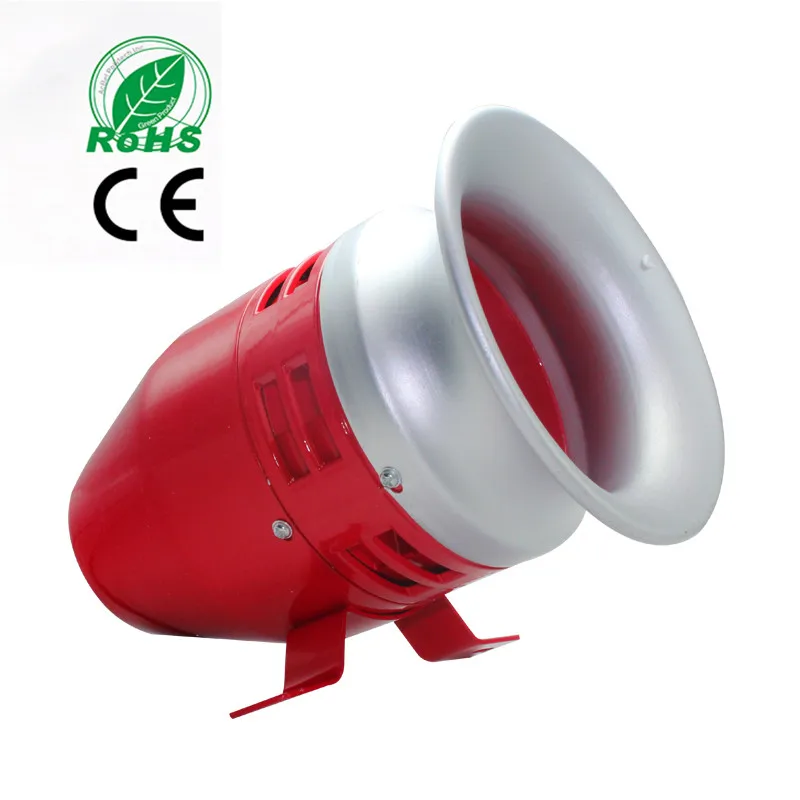 

Heavy duty Motor siren MS-390 12V 24V 220V Automotive Air Raid Siren Horn Car Truck Motor Driven Alarm small motor buzzer