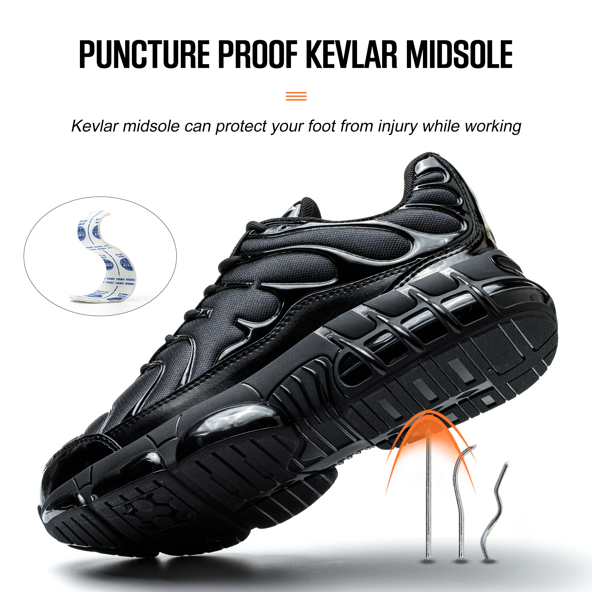 Safety Shoes Work Sneakers Steel Toe Men Puncture-Proof Work Boots Indestructible Security Boots Light Weight Hiking Sneakers BEST SELLERS Safety Shoes Work Sneakers Steel Toe Men Puncture-Proof Work Boots Indestructible Security Boots Light Weight Hiking Sneakers BEST SELLERS