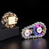 Bike Chain Metal Fidget Spinner 9 Gear Linkage Hand Spiner Magnetic Slider Stress Relief Toys for Adults EDC Funny Gifts 1