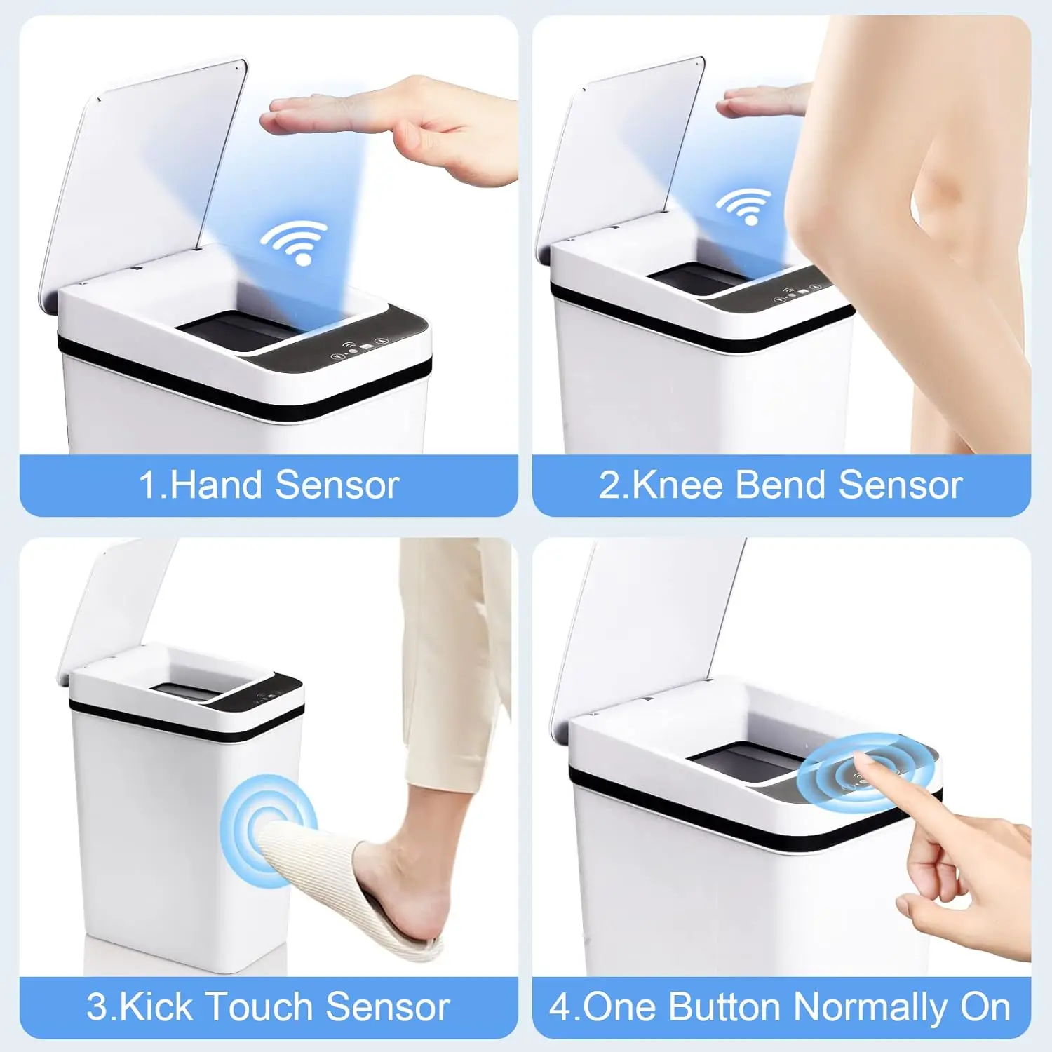 Slim Automatic Trash Can 2