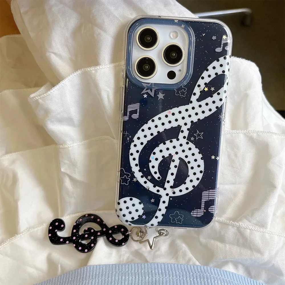 Treble Clef Y2K Design Phone Case Cover