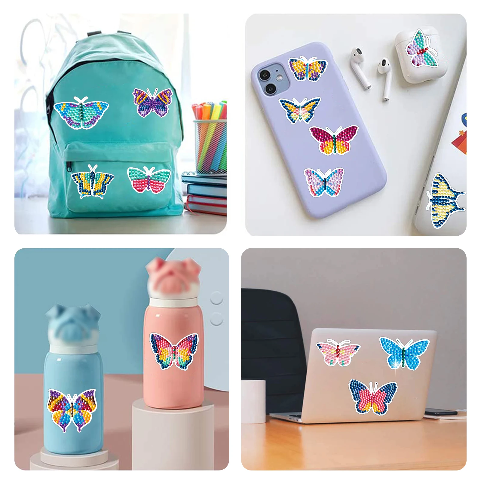 DIY Kids Animals Diamond Art Stickers