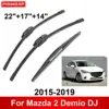 1/2/3/4/6PCS Car Wiper For Mazda 2 Demio DJ 2015-2019 Front Rear Wiper Blades Brushes Auto Accessories 2015 2016 2017 2018 2019 1