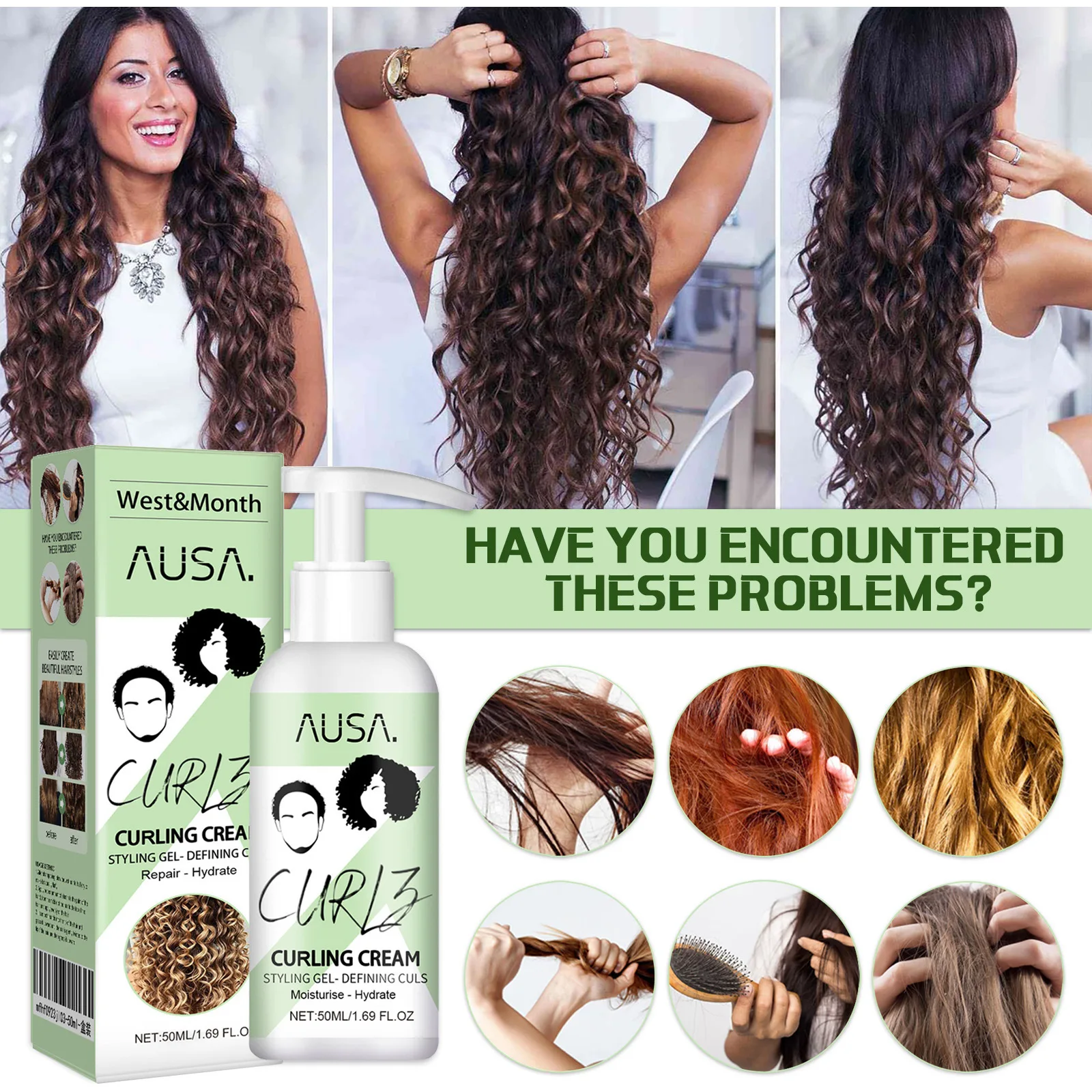 Protein Curl Bouncer Qualitative Essence, Hair Care, Moisturizing Volume Long Lasting Styling, Suitable for Post-Perm Care, Chri