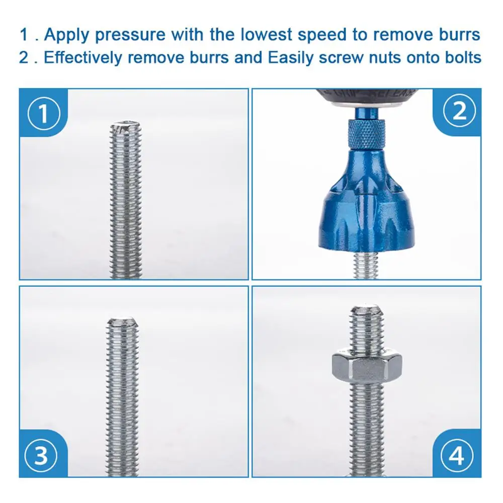 Drill Bit Deburring External Chamfer Tool Tungsten Steel Remove Burr for  Repair Bolt Thread Drilling Tools Drop Shipping - AliExpress