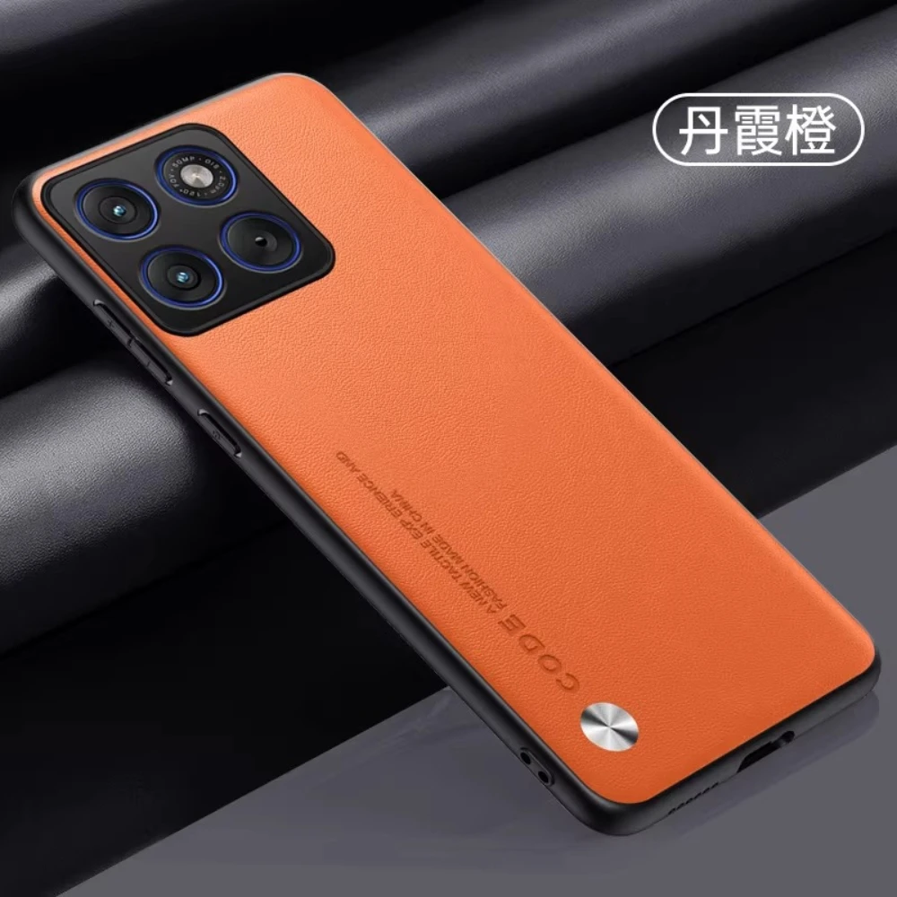 Elegant Hard Matte Leather Non-slip Business Case – Fashion Shell for Motorola Signature Edge