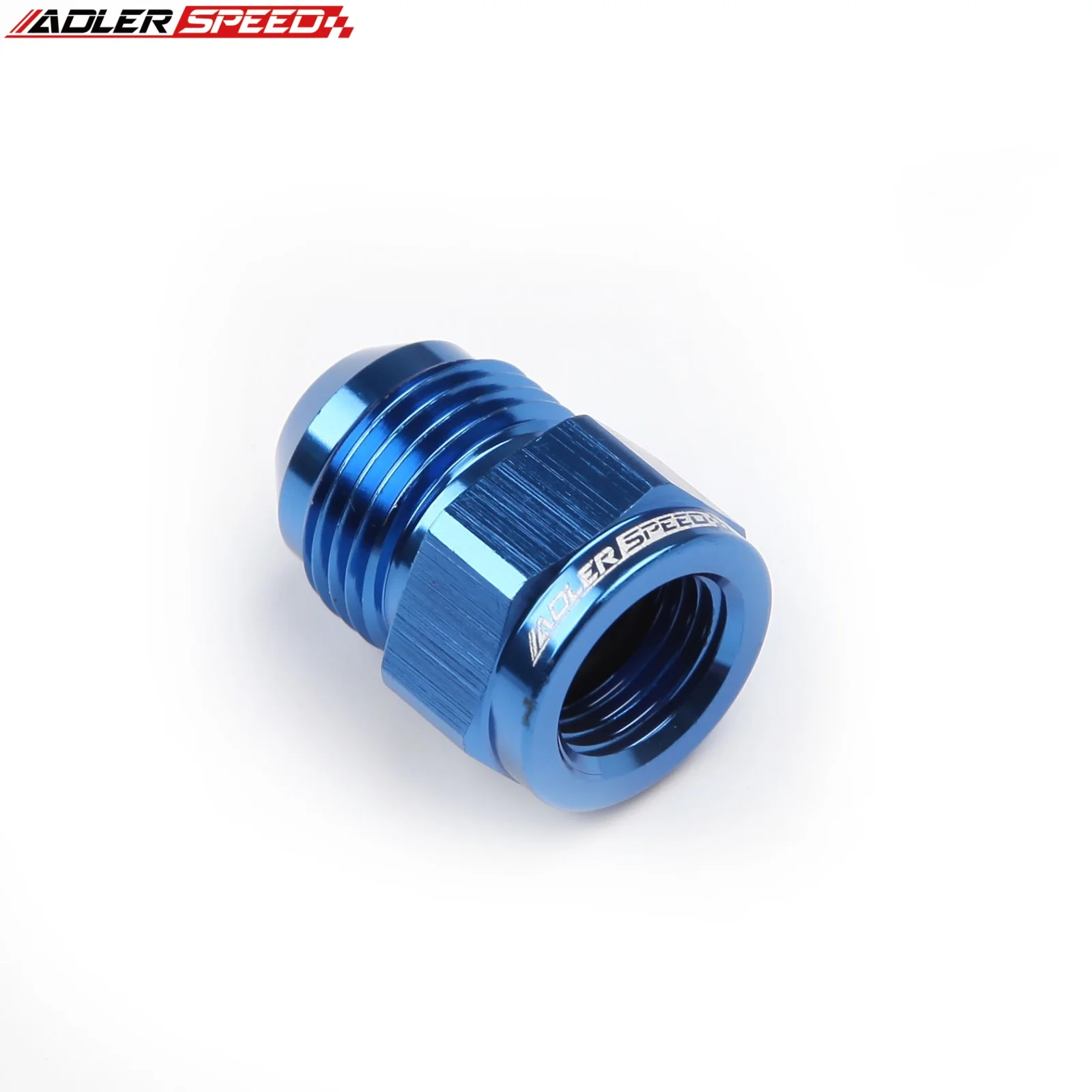 ADLERSPEED 2PCS 6AN AN6 여성 AN8 8AN 남성 플레어 확장기 피팅 어댑터 알루미늄 블루