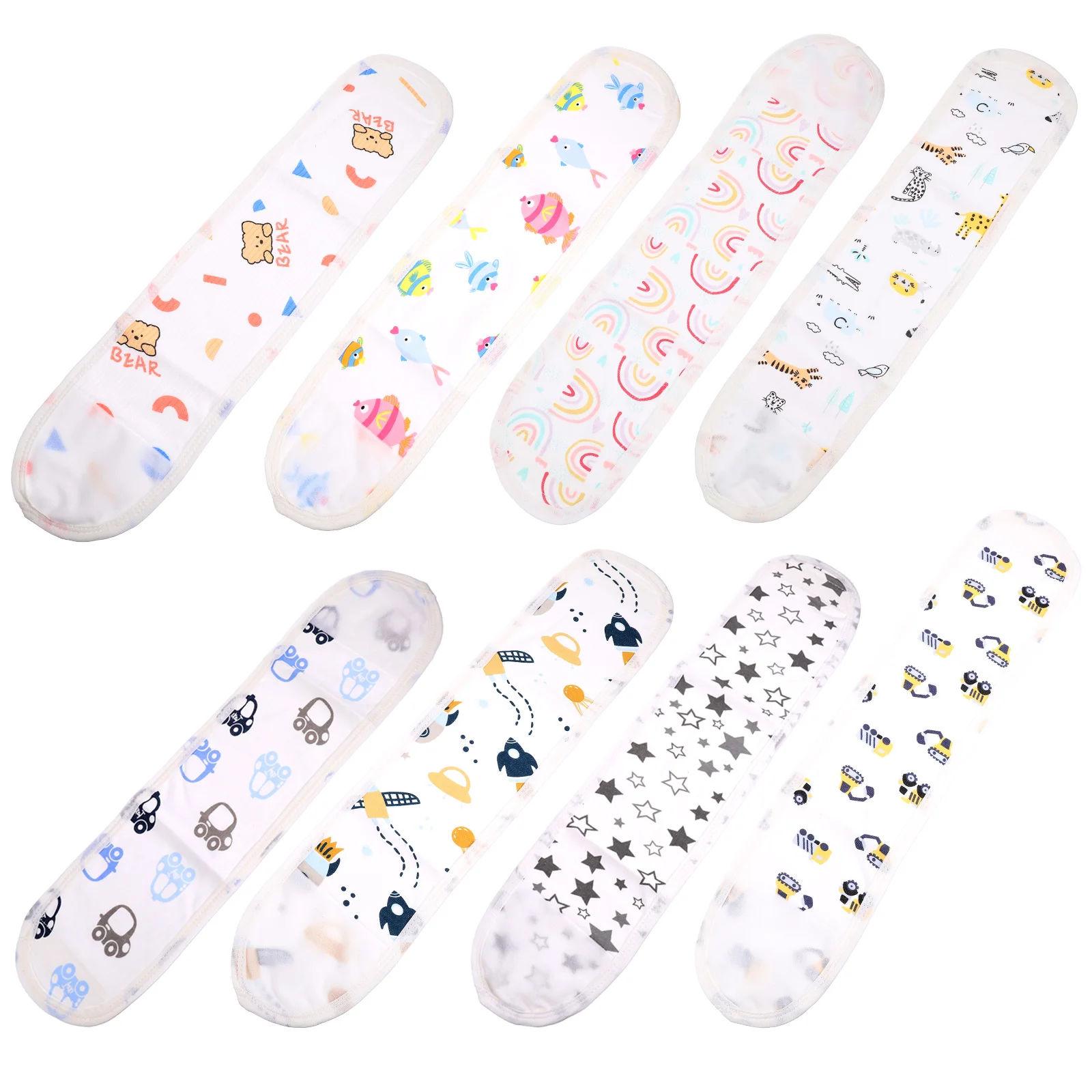 

8 Pcs Navel Cord Binders Belts Umbilical Cords for Baby Infant Baby‘s Belly Band Newborn European American Warm Cotton