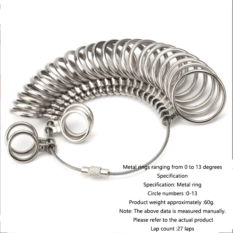 US/UK Measurement scale ring ring rod repair ring finger size measurement number correction adjustment tool