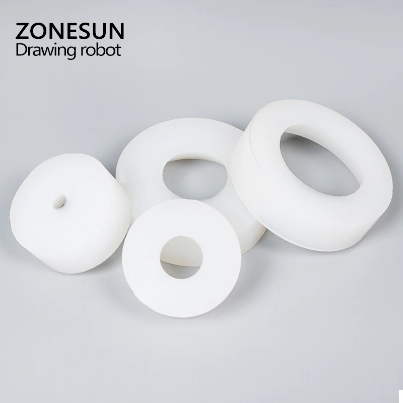 Cap screwing chuck bottle cap adoptor of capping machine silicone capping chuck 10-50mm anti-wear perfume bottle capping tool