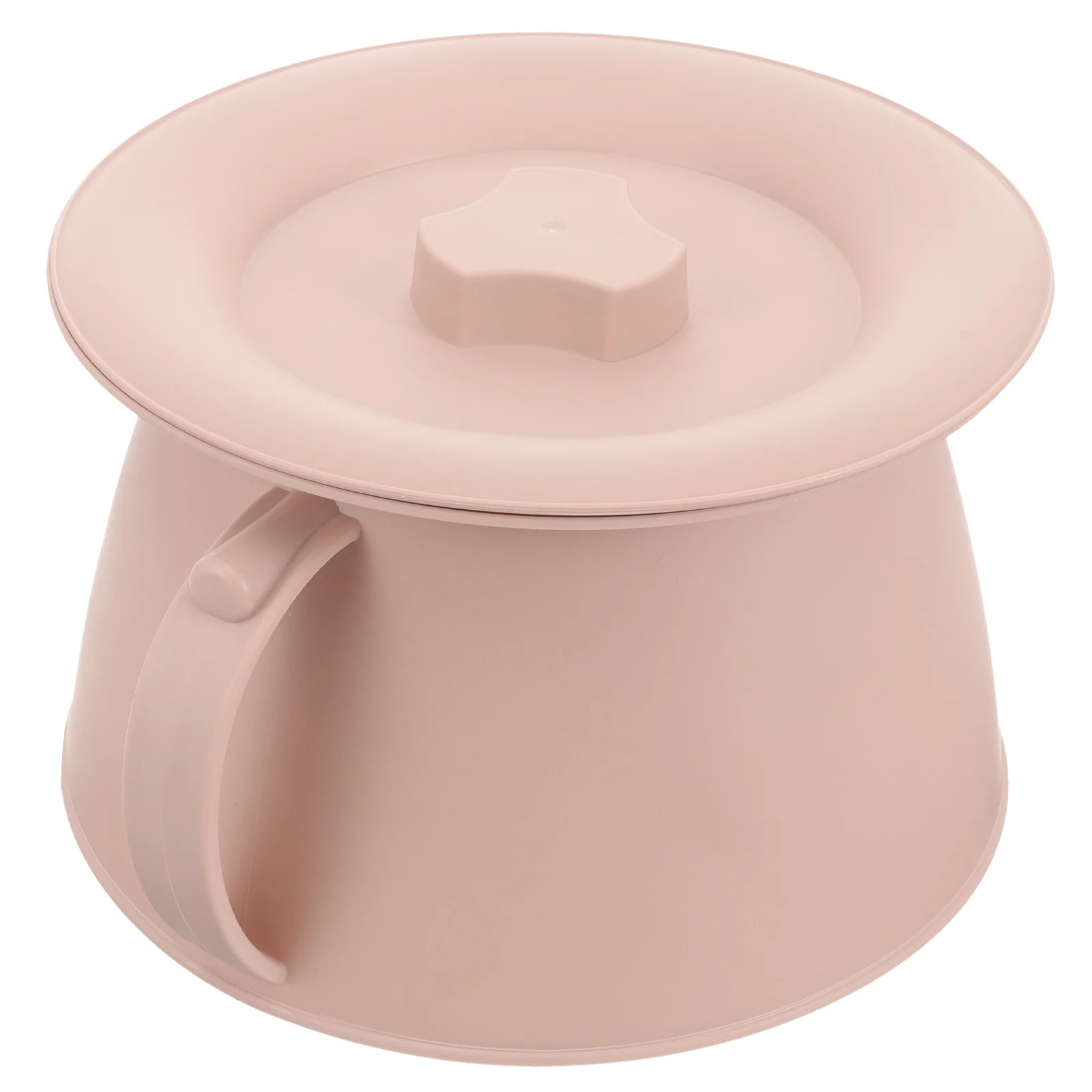 

Plastic Bedpan Bedside Urinal Bottle Handle And Cover Urinal Toilet Night Urine Jug Urine Container Pot Adults Car Travel