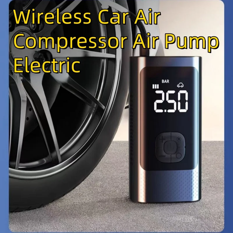1pcs Wireless Car Air Compressor Air Pump Electric Tire Inflator Pump for Motorcycle Bicycle Boat AUTO Tyre Balls Inflatable