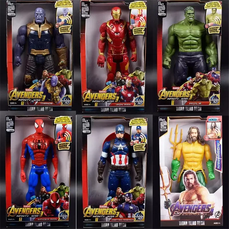 Hot Toys Marvel Super Heroes Avengers Thanos Black Panther Captain America Thor Iron Man Antman Hulkbuster
