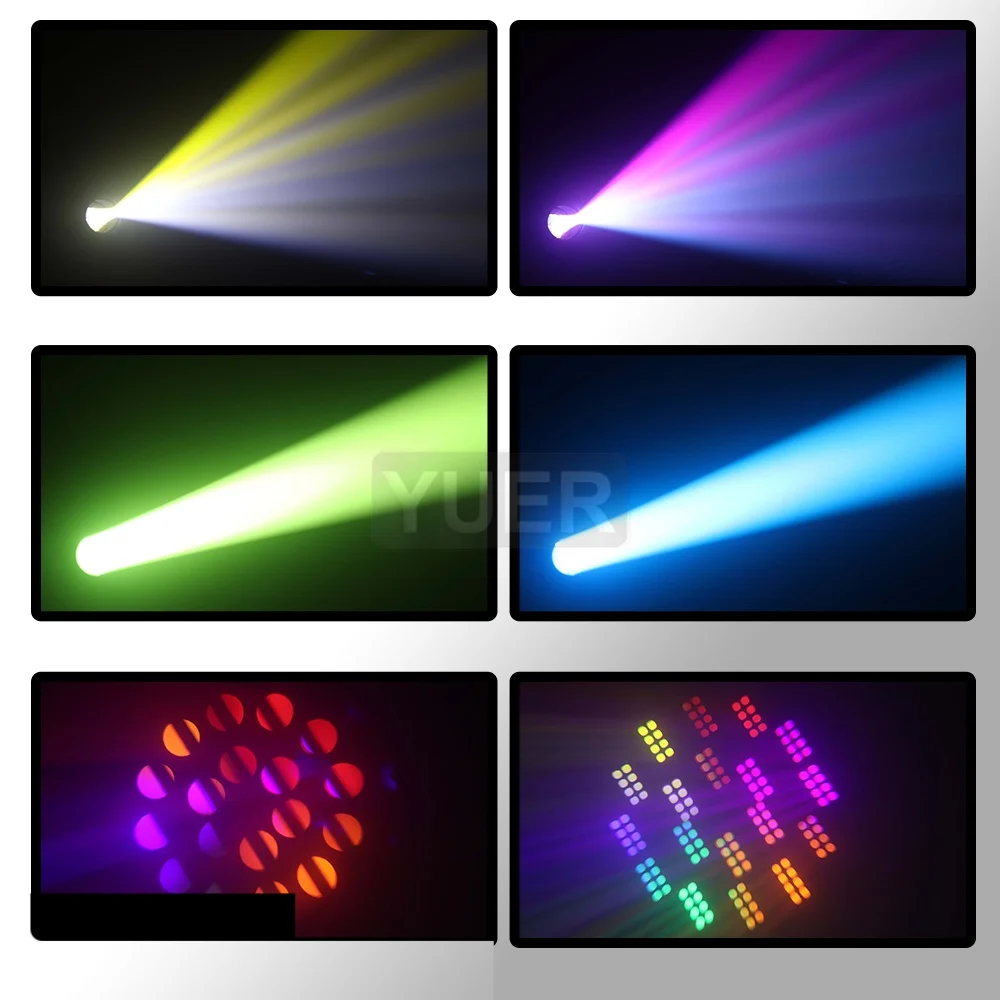 200W LED Moving Head Light Stage Lighting 6