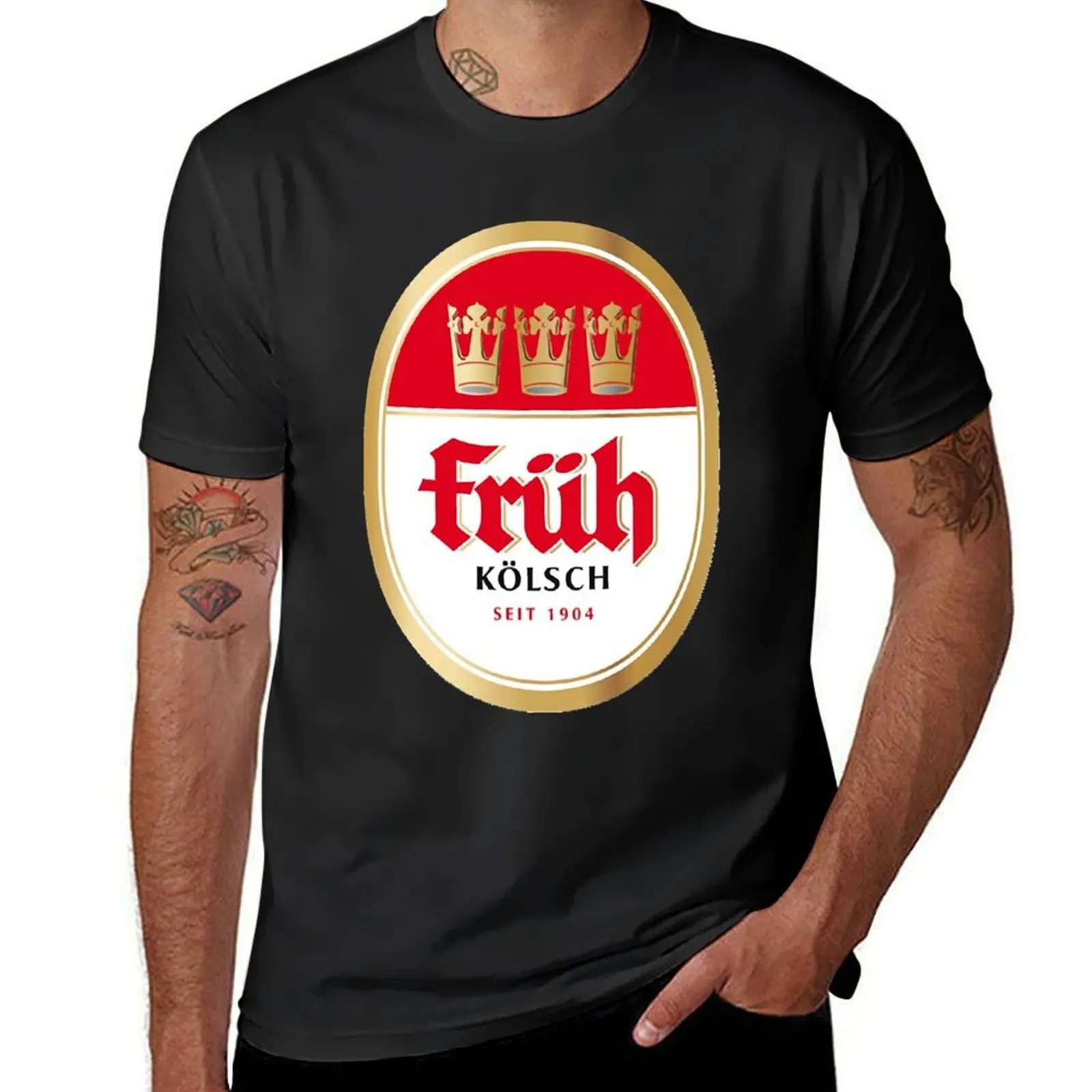 

Früh Klsch beer brewery local beer! T-Shirt sweat tops customs design your own mens graphic t-shirts anime