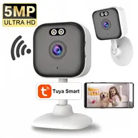 Mini caméra Wifi 5MP, caméras IP de vidéosurveillance HD sans fil, détection de mouvement intérieure, moniteur pour bébé intelligent, Tuya 1