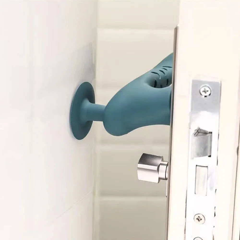 Couvercle de Poignée de Porte en Silicone, Bouton de Porte de Sécurité pour  Enfants Couvre L