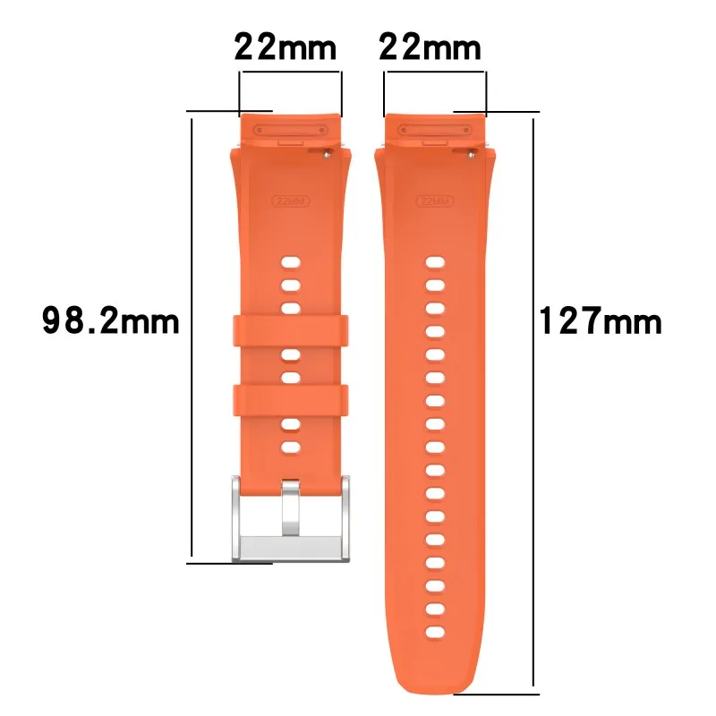 Premium Silicone Replacement Strap for Smartwatches - Versatile and Stylish Bracelet Accessory