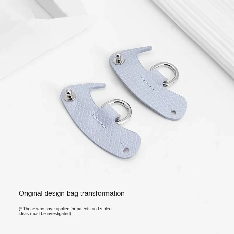 Long Woven Rope Bag Straps And Punch-Free Buckle Set For Longchamp Single Shoulder Handle Bag DIY Modification Accessories