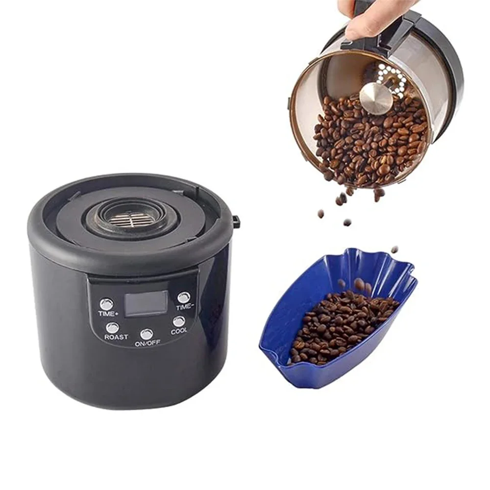 CAFEMASY Electric Coffee Roaster Machine Mini Household Air Coffee Bean Roaster Temperature Control Roasting Machine