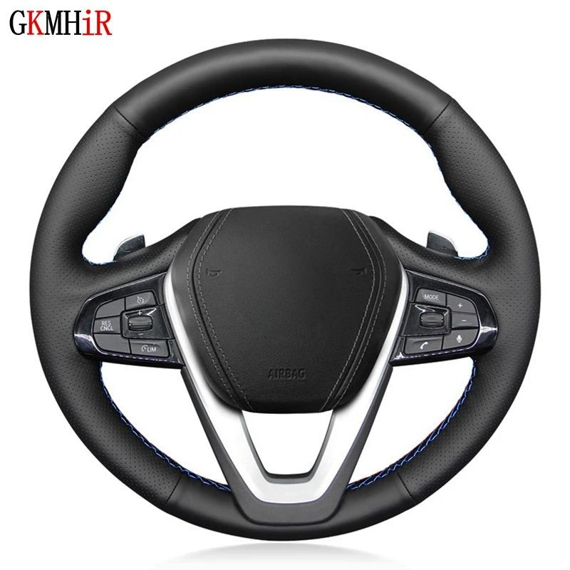 

Прошитый вручную черный чехол из натуральной кожи для BMW G20 G21 G30 G31 G32 X3 G01 X4 G02 X5 G05 X7 G07 Z4 G29