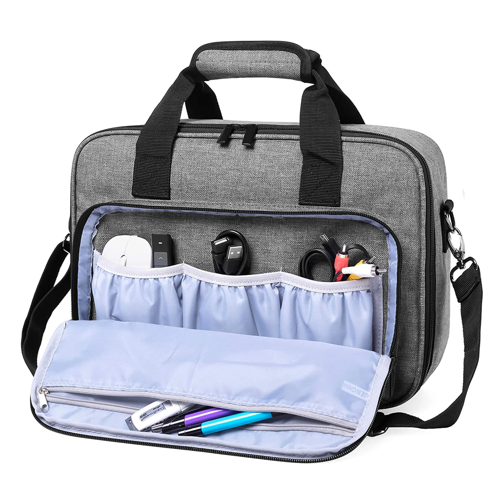 Projector Bag Mini Portable Carrying Case Compatible With Most Major