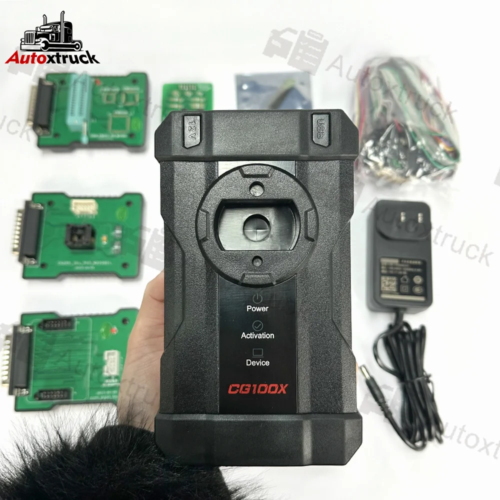 

Программатор ключей CG100X, полный инструмент для сброса пробега, регулировки пробега и чтения чипов, профессиональный программатор ECU