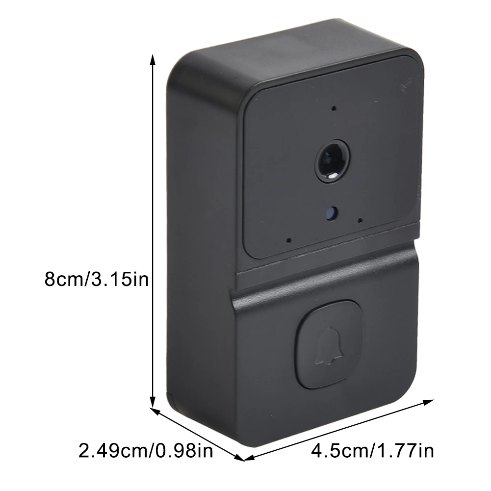 Smart Doorbell Smart Wireless 2.4G WiFi Video Doorbell Phone Door Ring Intercom Security Camera Bell Indoor Outdoor Ringing Bell