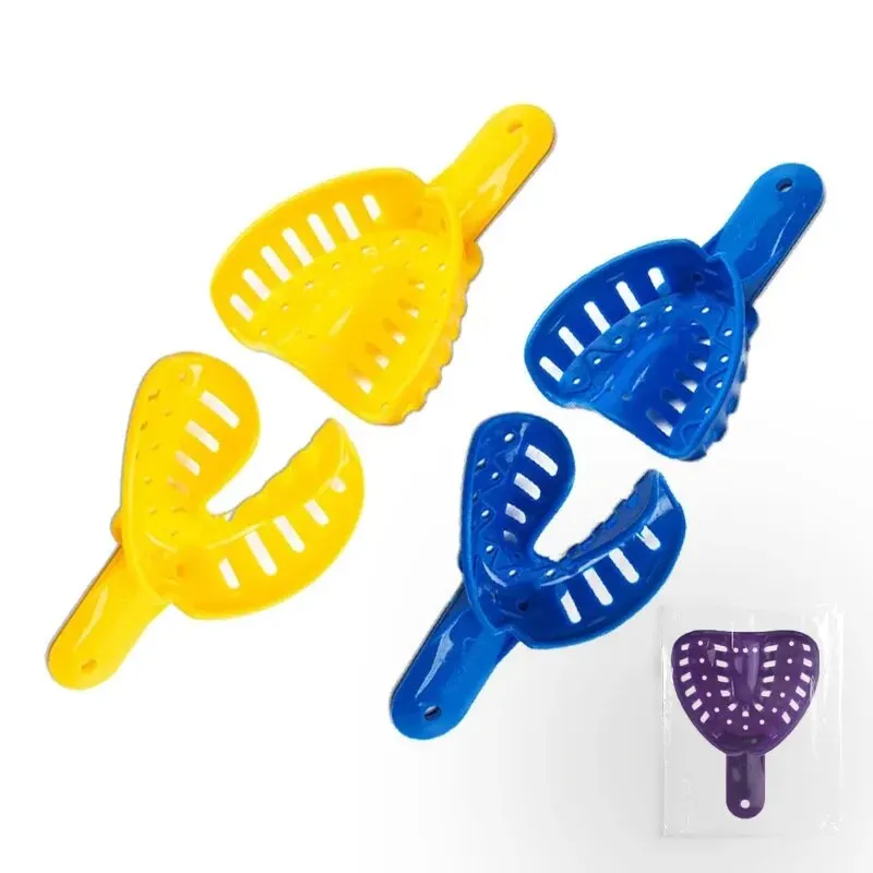 Disposable Dental Impression Trays with Rounded Edges