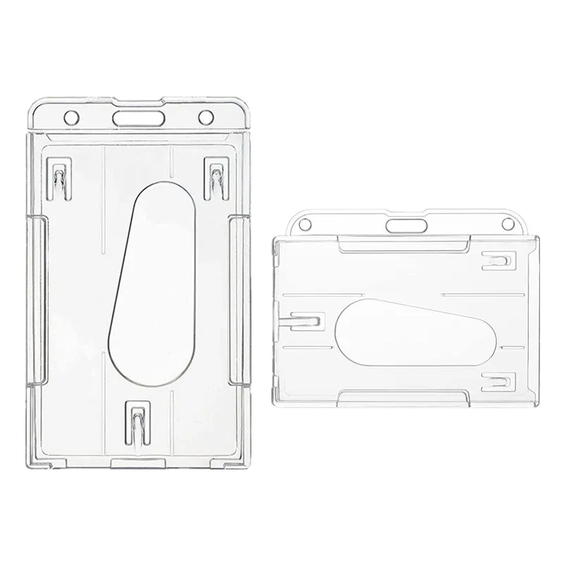 ID Tag Business Work Card Cover Sleeve Credit Card Holder Case