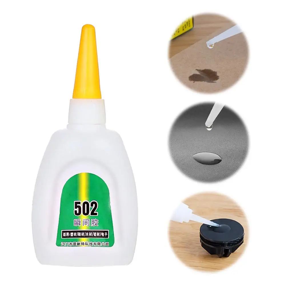 Instant Quick Drying Adhesive for Leather Rubber Wood Metal