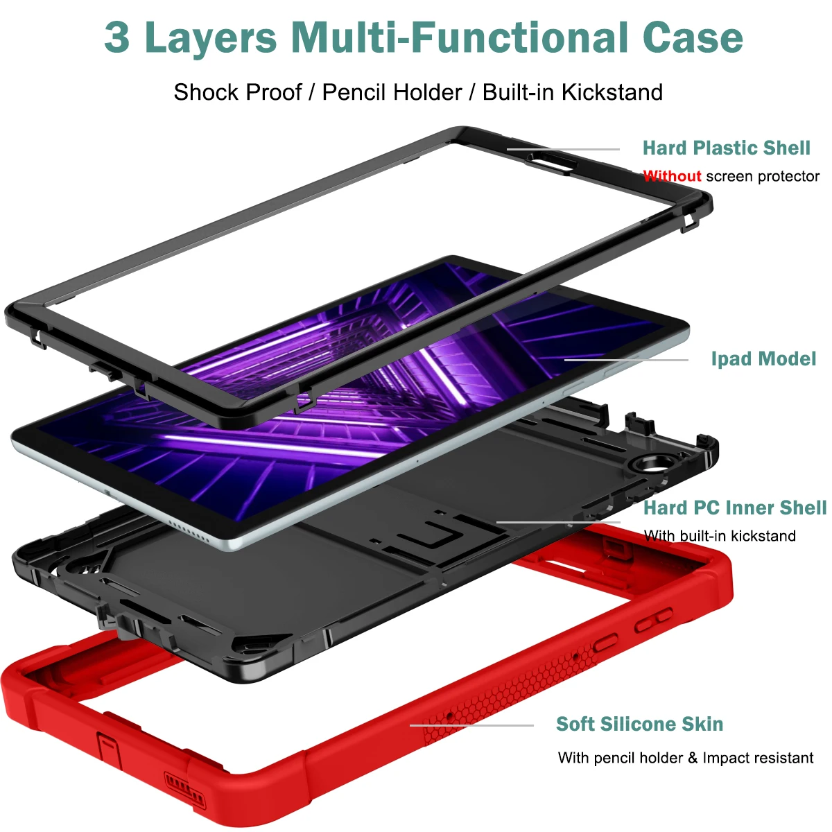 para Lenovo Guia M10 Fhd Mais 103 Polegadas Tb-x606x Tb-x606x Tb-x606x Tb-x606f Case - Imagem 4