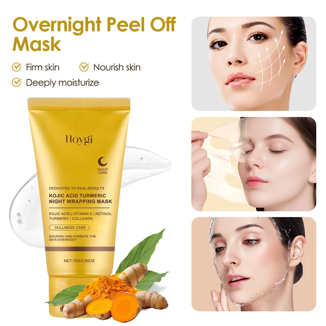 Overnight Collagen Wrapping Mask Rejuvenation Moisturizing Brightening Korean Face Mask Make Glowy Skin Elasticity Facial Mask 1
