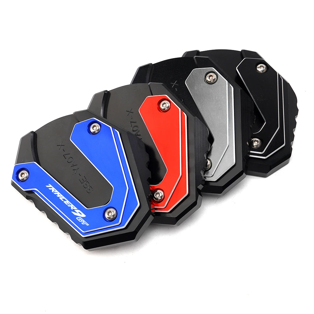Motorcycle Extension Kickstand Pad Foot Enlarger Accessory