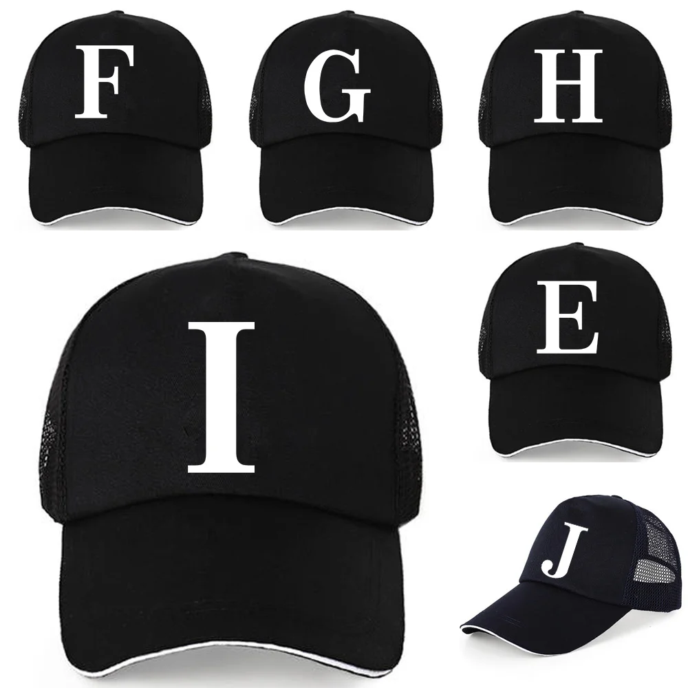 Letter Mesh Caps Hats Summer Baseball Cap for Men Women Snapback Hats Casual Adjustable Hip Hop Caps Dad Casquette baseball cap