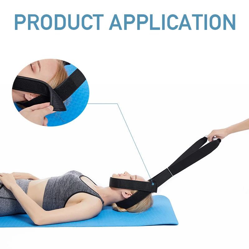 

Stretcher Kit Cervical massage relaxation health correction support belt stretching tool Health Care Brace Band Neck Harness