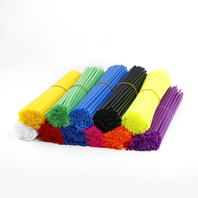 Universal Motorcycle Bike Wheel Rim Spoke Skins Covers Wrap Tubes bike accessories bicycle wheel protector wraps 36Pcs/Pack Decor Protector Kit